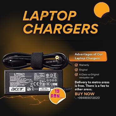 Notebook ucun original adaptorlar Zemanet var lalafo.az -da Notebook ucun original adaptorlar Zemanet var