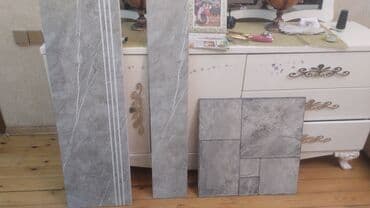 Boz rəngli keramoqranit/divar-döşəmə plitələri dəsti. Xüsusiyyətlər lalafo.az -da Boz rəngli keramoqranit/divar-döşəmə plitələri dəsti. Xüsusiyyətlər