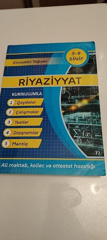 Riyaziyyat dərsliyi – 5–9-cu siniflər üçün (kurikulumla) Müəllif lalafo.az -da Riyaziyyat dərsliyi – 5–9-cu siniflər üçün (kurikulumla) Müəllif