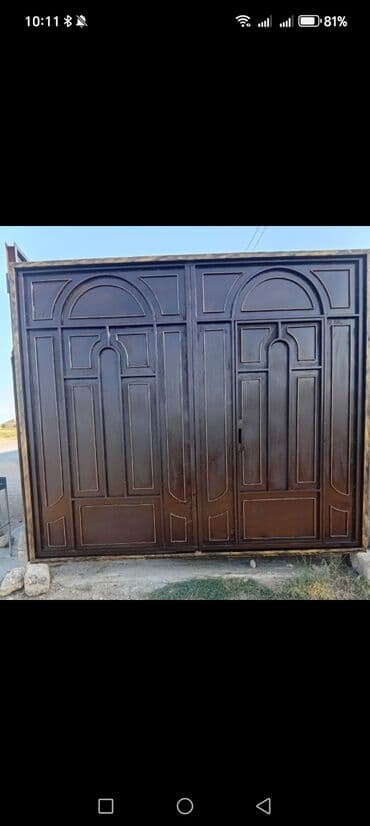 İşlənmiş Dəmir Həyət darvazası, Siyirmə, 300 m, Qapı ilə, rəng - Bej, Kredit yoxdur, Ödənişli çatdırılma, Ünvandan götürmə lalafo.az -da İşlənmiş Dəmir Həyət darvazası, Siyirmə, 300 m, Qapı ilə, rəng - Bej, Kredit yoxdur, Ödənişli çatdırılma, Ünvandan götürmə