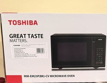 Mikrodalğalı soba Toshiba, Ayrıca dayanan, Mikrodalğalar ilə, rəng - Qara, Yeni lalafo.az -da Mikrodalğalı soba Toshiba, Ayrıca dayanan, Mikrodalğalar ilə, rəng - Qara, Yeni