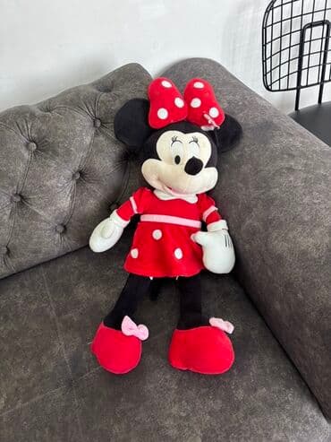 Böyük ölçülü Minnie Mouse plyuş oyuncağı - Təxminən 70–90 sm lalafo.az -da Böyük ölçülü Minnie Mouse plyuş oyuncağı - Təxminən 70–90 sm