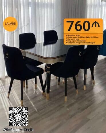 Açılan, 6 stul lalafo.az -da Açılan, 6 stul