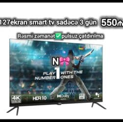 Televizor Haier 50" 4K (3840x2160) lalafo.az -da Televizor Haier 50" 4K (3840x2160)