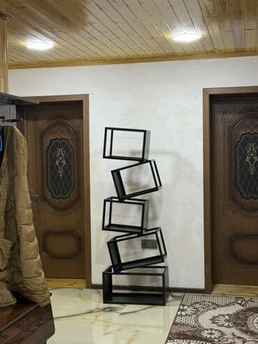 Məhsul: Dizaynlı kitab rəfi / dekorativ stend - Material: metal lalafo.az -da Məhsul: Dizaynlı kitab rəfi / dekorativ stend - Material: metal