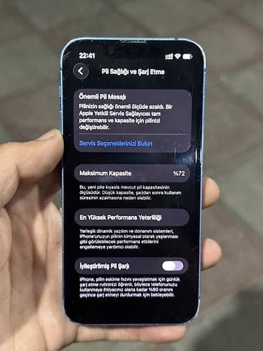 IPhone 13, Mavi, Face ID lalafo.az -da IPhone 13, Mavi, Face ID