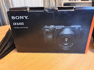 Sony Alpha a6400 kamera dəsti - Kamera: Sony α6400 (APS‑C) - Kit lalafo.az -da Sony Alpha a6400 kamera dəsti - Kamera: Sony α6400 (APS‑C) - Kit