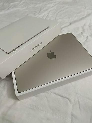 Macbook 13 inch m3 256 gb 2024 100% zaryadkasi pil Cizigi yoxdur lalafo.az -da Macbook 13 inch m3 256 gb 2024 100% zaryadkasi pil Cizigi yoxdur