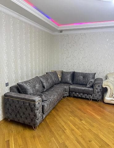 L formalı künc divanı - Rəng: tünd boz (daş effekti), dekorativ lalafo.az -da L formalı künc divanı - Rəng: tünd boz (daş effekti), dekorativ