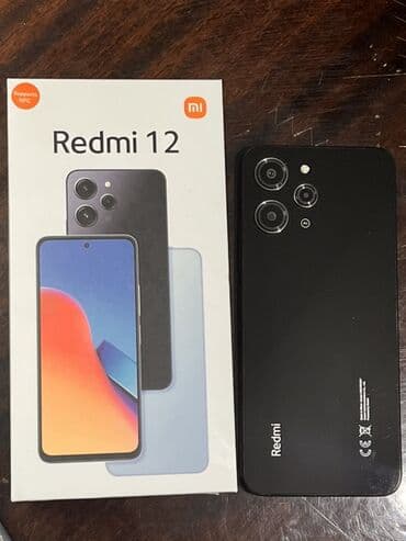 Redmi 12, 128 GB, rəng - Qara, Sensor, Barmaq izi, İki sim kartlı lalafo.az -da Redmi 12, 128 GB, rəng - Qara, Sensor, Barmaq izi, İki sim kartlı