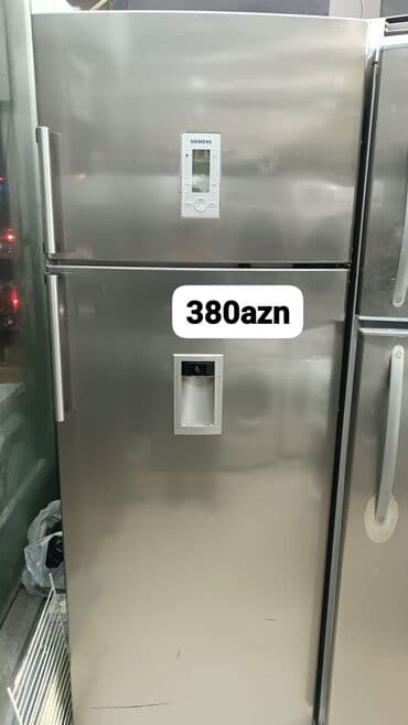 2 qapılı Siemens Soyuducu Satılır, rəng - Gümüşü, Dispenserli lalafo.az -da 2 qapılı Siemens Soyuducu Satılır, rəng - Gümüşü, Dispenserli