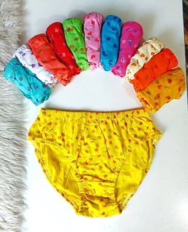 Qadın pambıq alt paltarları – rəngarəng dəst - Paket: 6 ədəd (şəkildə lalafo.az -da Qadın pambıq alt paltarları – rəngarəng dəst - Paket: 6 ədəd (şəkildə