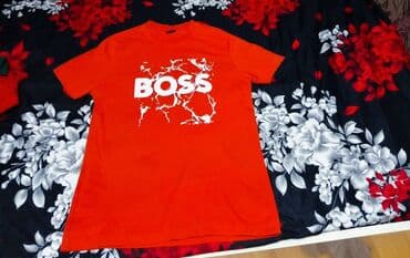 Futbolka, Boss, S, rəng - Qırmızı lalafo.az -da Futbolka, Boss, S, rəng - Qırmızı
