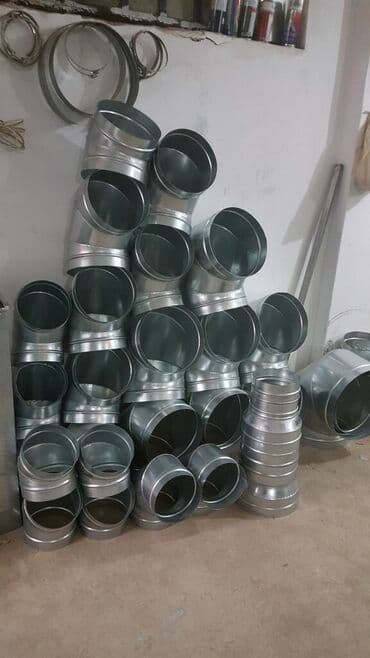 Havalandırma boru aksesuarları – sinklənmiş metal (qalvaniz) fitinqlər lalafo.az -da Havalandırma boru aksesuarları – sinklənmiş metal (qalvaniz) fitinqlər