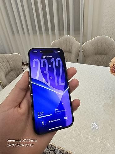 IPhone 14 Pro, 256 GB, Deep Purple, Face ID lalafo.az -da IPhone 14 Pro, 256 GB, Deep Purple, Face ID