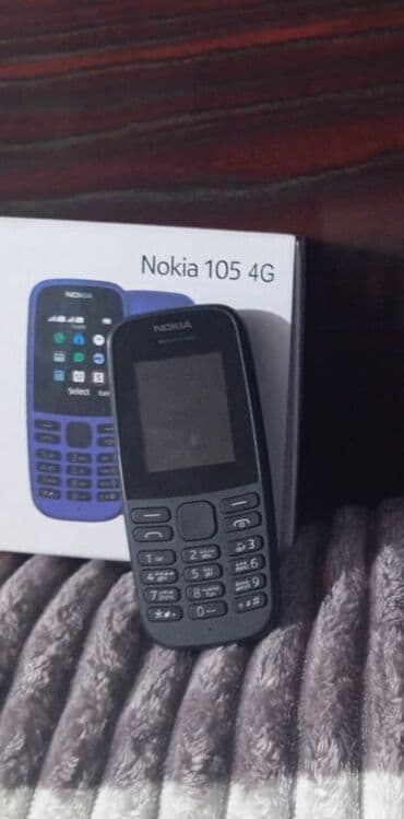 Nokia 105 4G, < 2 GB Memory Capacity, rəng - Qara, Düyməli lalafo.az -da Nokia 105 4G, < 2 GB Memory Capacity, rəng - Qara, Düyməli