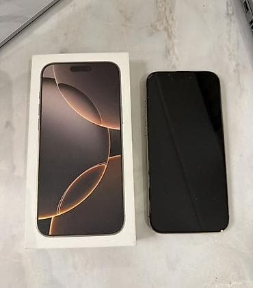 IPhone 16 Pro Max, 256 GB, Natural Titanium lalafo.az -da IPhone 16 Pro Max, 256 GB, Natural Titanium