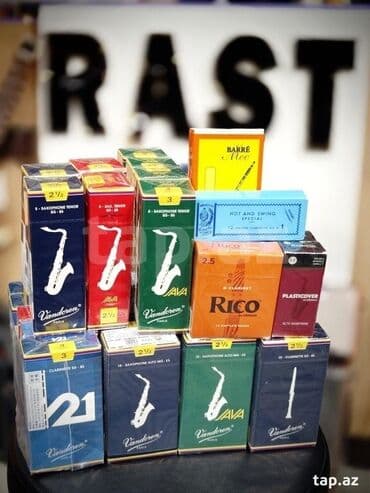 Saksafon ve klarnet trosları, qamışları Rast musiqi alətləri mağazalar lalafo.az -da Saksafon ve klarnet trosları, qamışları Rast musiqi alətləri mağazalar