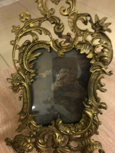 Antik Lüdovik XV üslubunda foto çərçivə. Bürüncdən hazırlanmışdır lalafo.az -da Antik Lüdovik XV üslubunda foto çərçivə. Bürüncdən hazırlanmışdır