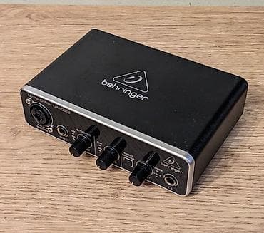Behringer U-Phoria UMC22 USB audio interfeysi - 2 giriş / 2 çıxışlı at lalafo.az Behringer U-Phoria UMC22 USB audio interfeysi - 2 giriş / 2 çıxışlı