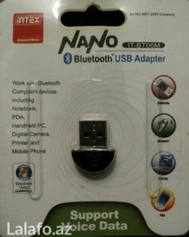 Intex Nano markalı Bluetooth USB adapteri, müxtəlif Bluetooth uyğun lalafo.az -da Intex Nano markalı Bluetooth USB adapteri, müxtəlif Bluetooth uyğun