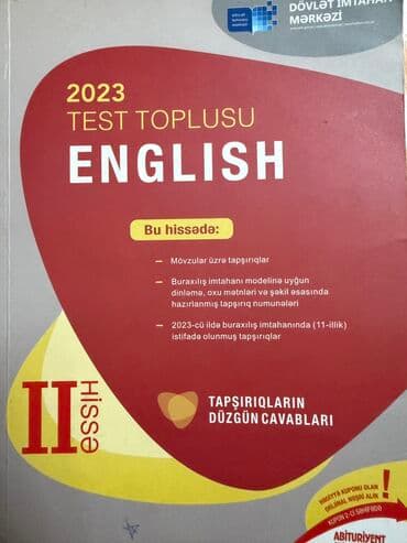 İngili dili yeni nəşr test toplusu lalafo.az -da İngili dili yeni nəşr test toplusu
