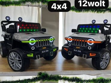 🚙 Yeni Jeep Wrangler BLK 268 – 4x4 Uşaq Elektromobili 🔥 Güclü lalafo.az -da 🚙 Yeni Jeep Wrangler BLK 268 – 4x4 Uşaq Elektromobili 🔥 Güclü