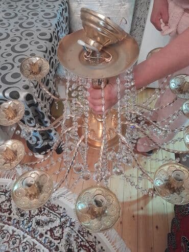Çılçıraq, 8 lampa, Metal lalafo.az -da Çılçıraq, 8 lampa, Metal