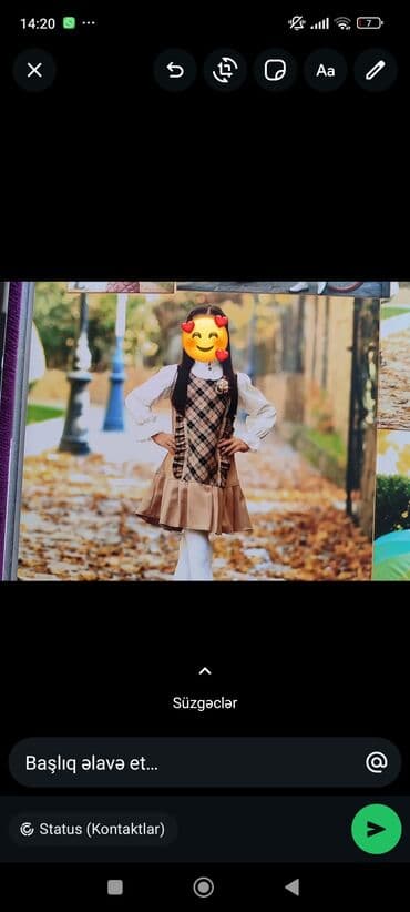 Uşaq dəsti, Qız üçün, 6 - 7 yaş lalafo.az -da Uşaq dəsti, Qız üçün, 6 - 7 yaş