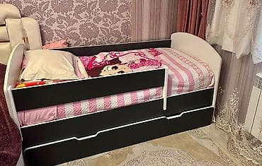 Uşaq/Yeniyetmə çarpayısı – çekmecəli, qoruyucu bortlu - Model: tək lalafo.az -da Uşaq/Yeniyetmə çarpayısı – çekmecəli, qoruyucu bortlu - Model: tək