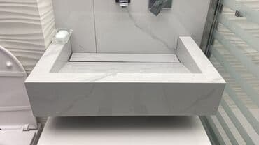 Mərmər naxışlı asma vanna otağı lavabosu - Modern, minimalistik lalafo.az -da Mərmər naxışlı asma vanna otağı lavabosu - Modern, minimalistik