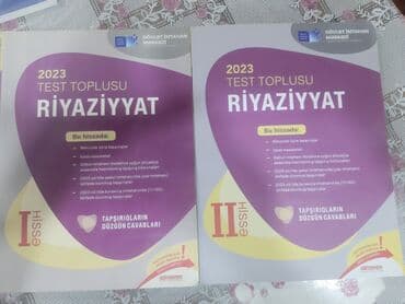 Riyaziyyat Testlər 9-cu sinif, DİM, 2-ci hissə, 2023 il lalafo.az -da Riyaziyyat Testlər 9-cu sinif, DİM, 2-ci hissə, 2023 il