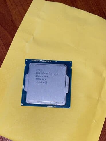 Prosessor Intel Core i3 i3-4130, 3-4 GHz, 2 nüvə, İşlənmiş lalafo.az -da Prosessor Intel Core i3 i3-4130, 3-4 GHz, 2 nüvə, İşlənmiş