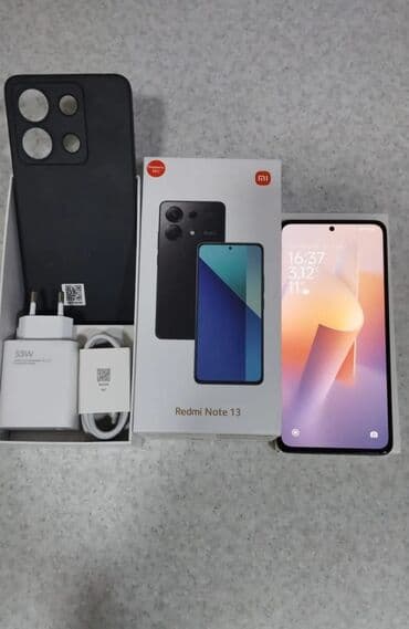 Redmi Note 13, 256 GB, rəng - Qara, Sənədlərlə lalafo.az -da Redmi Note 13, 256 GB, rəng - Qara, Sənədlərlə