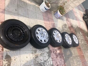 İşlənmiş Disk təkər Mercedes-Benz 205 / 60 / R 15, 5 Boltlu lalafo.az -da İşlənmiş Disk təkər Mercedes-Benz 205 / 60 / R 15, 5 Boltlu