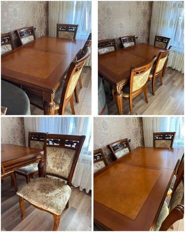 Qonaq otağı üçün, İşlənmiş, 6 stul lalafo.az -da Qonaq otağı üçün, İşlənmiş, 6 stul