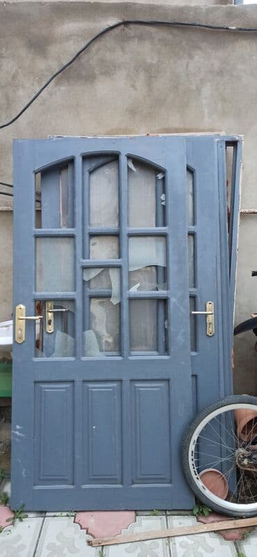 Məhsul: Şüşəli giriş/otaq qapısı dəsti - Material: ağac əsaslı lalafo.az -da Məhsul: Şüşəli giriş/otaq qapısı dəsti - Material: ağac əsaslı