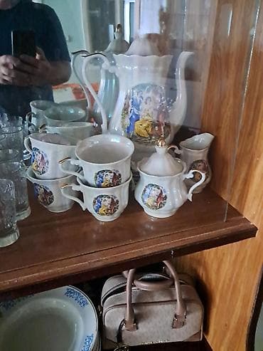 Çay dəsti, rəng - Ağ, Farfor lalafo.az -da Çay dəsti, rəng - Ağ, Farfor
