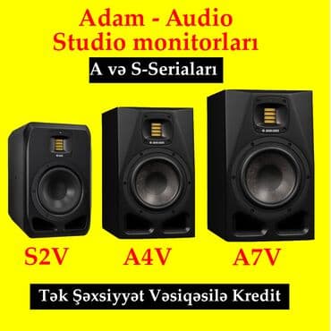 Adam - Audio studiya monitorları və subwooferləri yeni nəsil ( kalonka lalafo.az -da Adam - Audio studiya monitorları və subwooferləri yeni nəsil ( kalonka