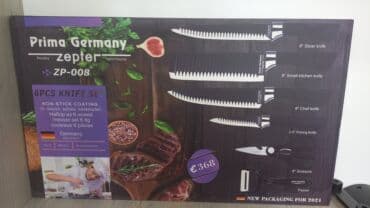 Prima Germany Zepter ZP-008 – 6 Parçalı Bıçaq Dəsti - Non‑stick lalafo.az -da Prima Germany Zepter ZP-008 – 6 Parçalı Bıçaq Dəsti - Non‑stick