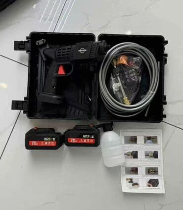 Daşına bilən akkumulyatorlu yuyucu aparat dəsti Xüsusiyyətlər: - lalafo.az -da Daşına bilən akkumulyatorlu yuyucu aparat dəsti Xüsusiyyətlər: -