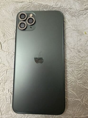 IPhone 11 Pro Max, 256 GB, Matte Midnight Green, Face ID lalafo.az -da IPhone 11 Pro Max, 256 GB, Matte Midnight Green, Face ID
