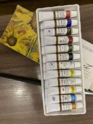 Краска для мебели: 12lik yağlı boya seti satilir uzerindede yagli boya ucun fircasi. BOYA at lalafo.az — 4 Краска для мебели: 12lik yağlı boya seti satilir uzerindede yagli boya ucun fircasi. BOYA — 4