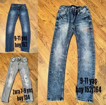 Cins şalvar, Oğlan üçün, 9 - 10 yaş lalafo.az -da Cins şalvar, Oğlan üçün, 9 - 10 yaş