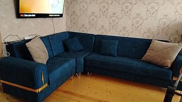 Künc divan, İşlənmiş, Açılan, Bazalı lalafo.az -da Künc divan, İşlənmiş, Açılan, Bazalı