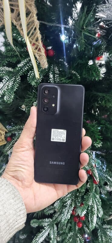 Samsung Galaxy A33 5G, 128 GB, rəng - Qara, Barmaq izi, İki sim kartlı lalafo.az -da Samsung Galaxy A33 5G, 128 GB, rəng - Qara, Barmaq izi, İki sim kartlı