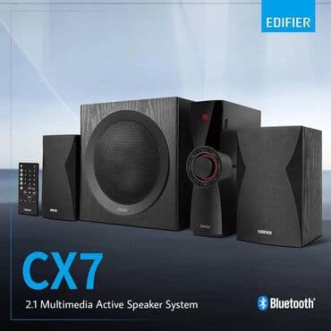 🔊Edifier CX7 2.1 PC Dinamika Sistemi Bu sistem 8″ subwoofer, iki lalafo.az -da 🔊Edifier CX7 2.1 PC Dinamika Sistemi Bu sistem 8″ subwoofer, iki