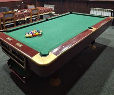 Rus Bilyardı 3300₼ satılır qara mərmərdi 12min alınmışdl Ünvan : Guba lalafo.az -da Rus Bilyardı 3300₼ satılır qara mərmərdi 12min alınmışdl Ünvan : Guba