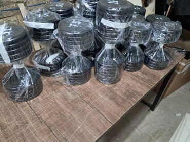 Пластиковые Гантели, Вес: 5 кг, Новый at lalafo.az Пластиковые Гантели, Вес: 5 кг, Новый