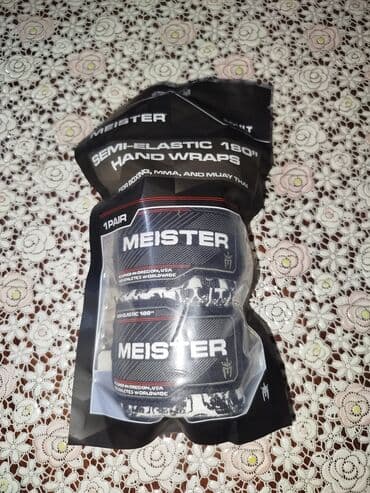 Boks, MMA və Muay Tay üçün nəzərdə tutulmuş Meister yarı-elastik əl lalafo.az -da Boks, MMA və Muay Tay üçün nəzərdə tutulmuş Meister yarı-elastik əl